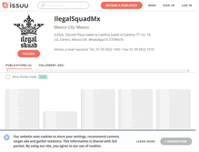Tablet Screenshot of ilegalsquadmexico.com